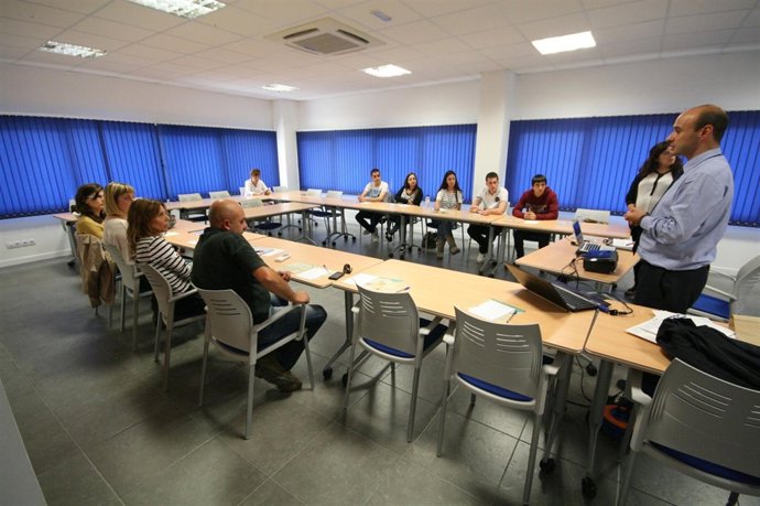 Taller en el Centro de Emprendedores.