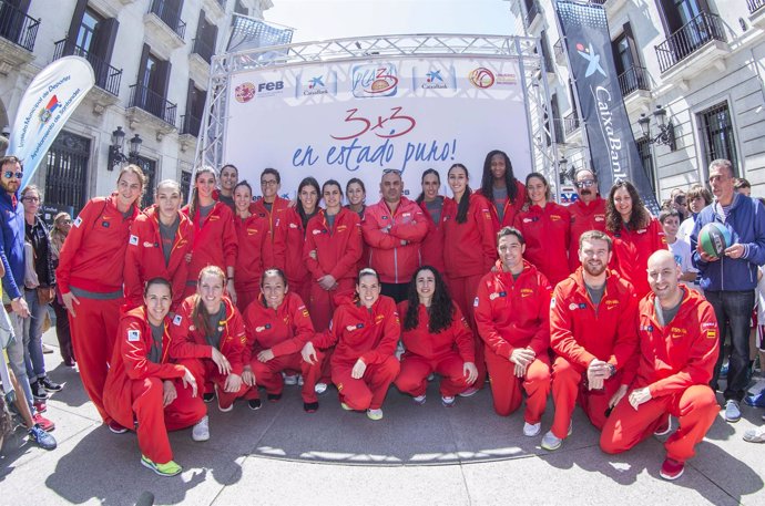 La selección española de baloncesto femenino en el circuito 3X3