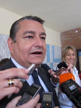 El delegado del Gobierno en Andalucía Antonio Sanz