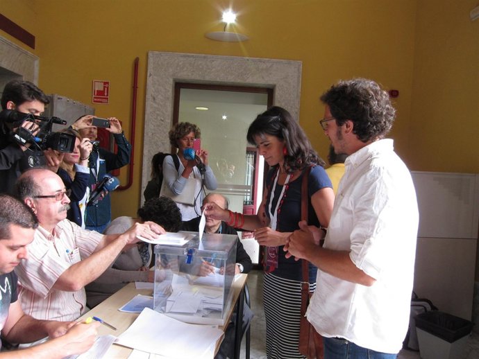 Terresa Rodríguez, secretaria general de Podemos en Andalucía