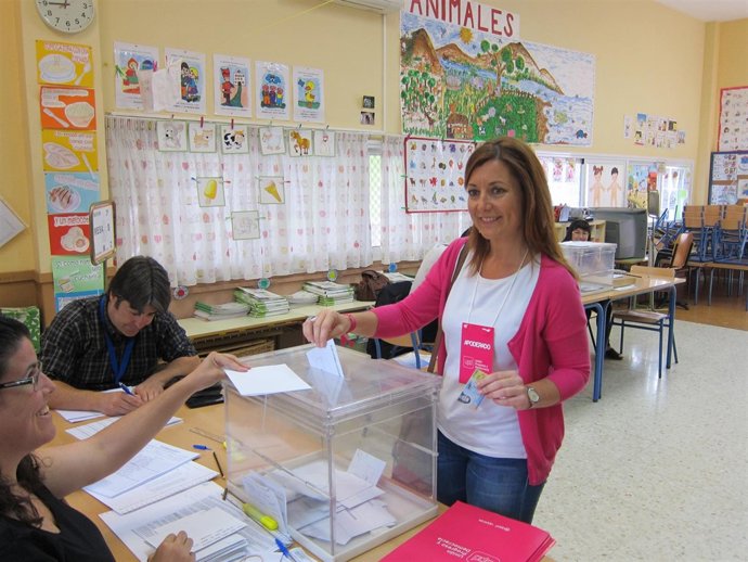 La candidata de UPyD en Almería, Laura Rodríguez-Carretero