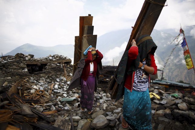 Terremoto Nepal Víctima 
