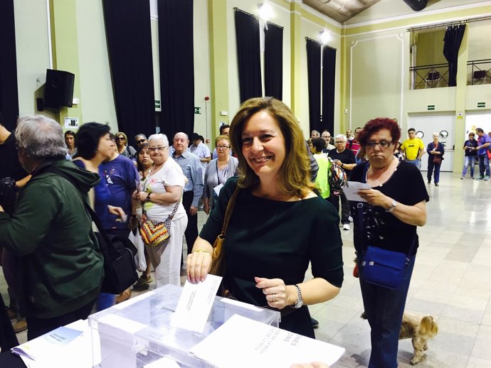 La candidata de C's a la alcaldía de Barcelona, Carina Mejías