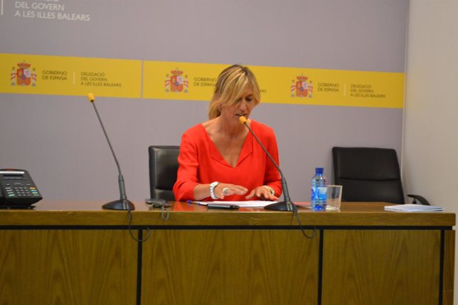 La delegada del Gobierno, Teresa Palmer