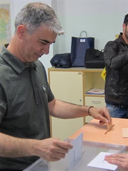 Votación del candidato de CHA a la Alcaldía, Juan Martín