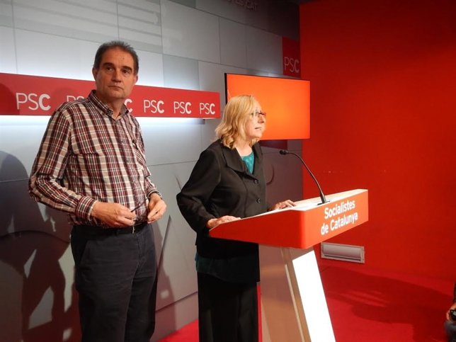 Antoni Fogué y Assumpta Escarp (PSC)