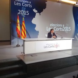 Ultima rueda de prensa del conseller Santamaría sobre incidencias