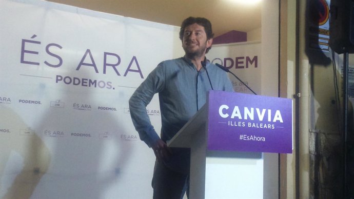 Alberto Jarabo, candidato de Podemos Baleares al Parlament