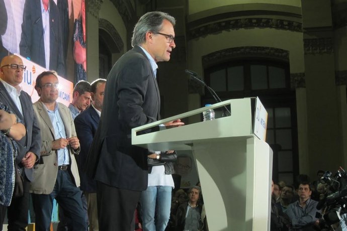 El presidente de la Generalitat, Artur Mas