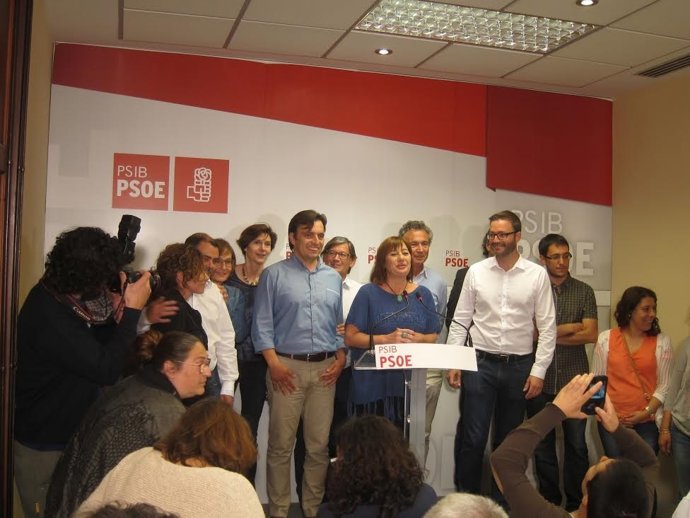 Armengol y candidatos