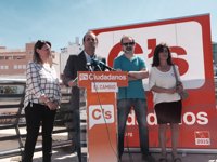 Cassá (C's) rechaza pactar y dice que apoyará todas las iniciativas que sean "buenas" para la capital