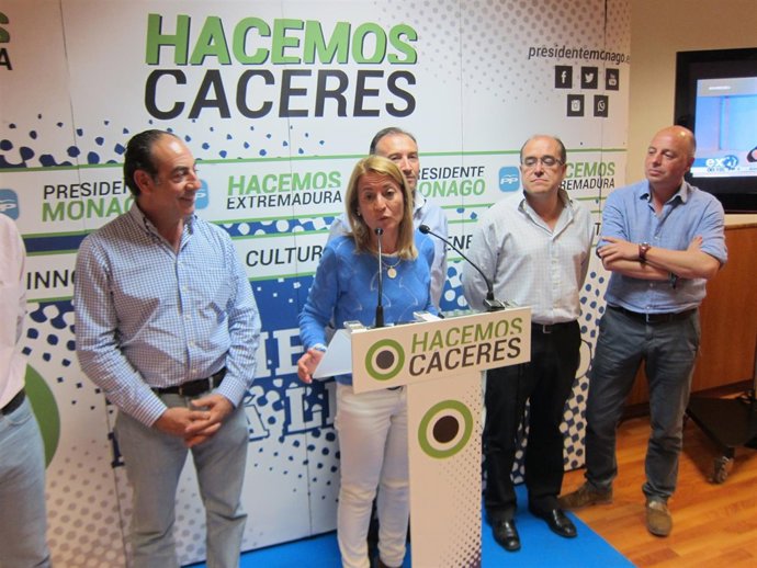 Elena Nevado, candidata del PP en Cáceres