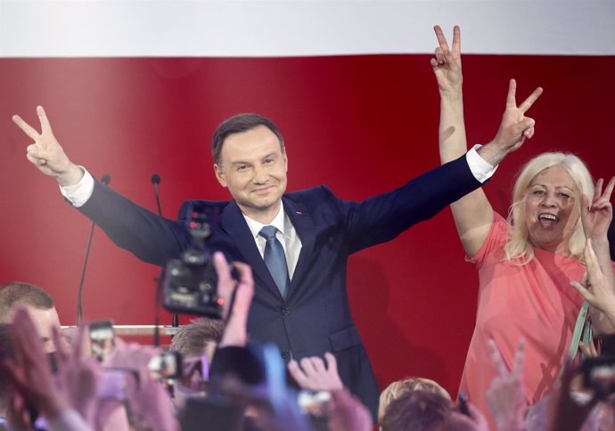 Duda cadidato presidencial de Polonia