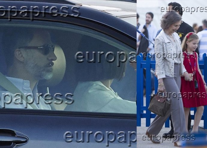 Don Felipe y Doña Letizia repiten visita en el Circo del Sol 