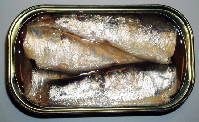 Sardinas, fuente de Omega 3, lata