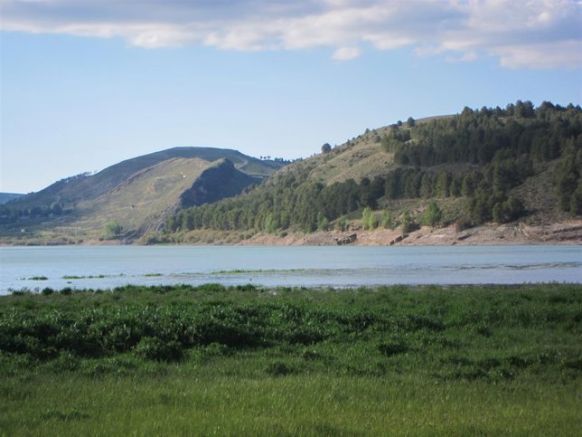 Uno de los embalses de la Cuenca