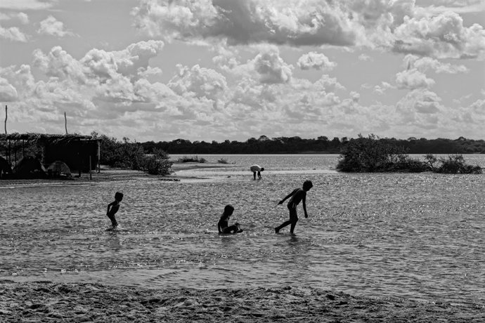 Una fotografía de Joan Guerrero en la muestra dedicada a Casaldáliga