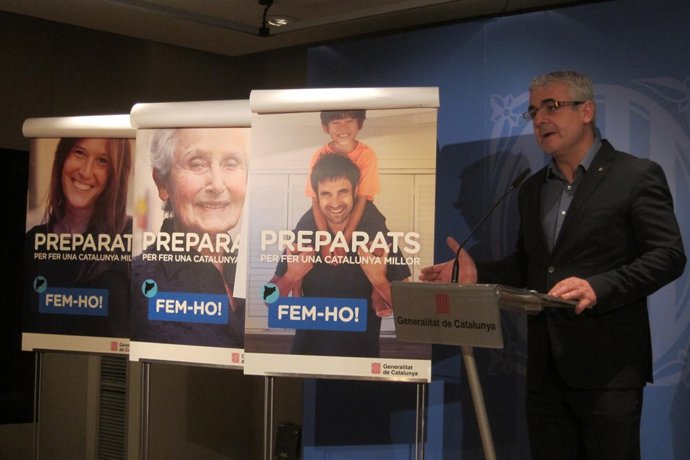 El secretario de Comunicación de la Generalitat, Josep Martí