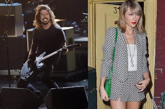 Dave Grohl y Taylor Swift