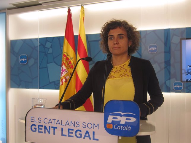 La directora de campaña del PP catalán, Dolors Montserrat