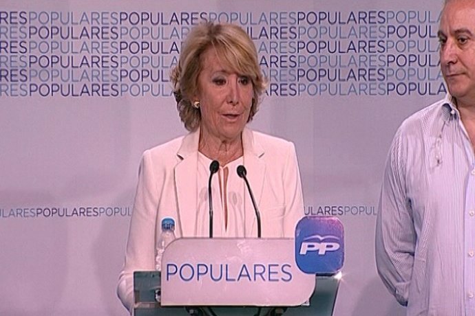 Aguirre: "Hemos recibido el mensaje de los madrileños"