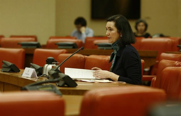 Nuria Díaz Abad, jurista del CGPJ, en el Congreso