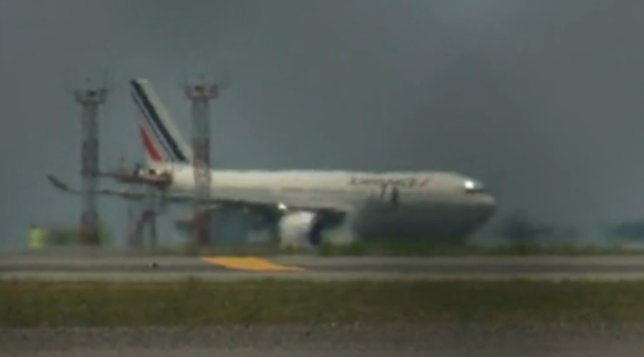 Vuelo de Air France escoltado por amenaza de bomba
