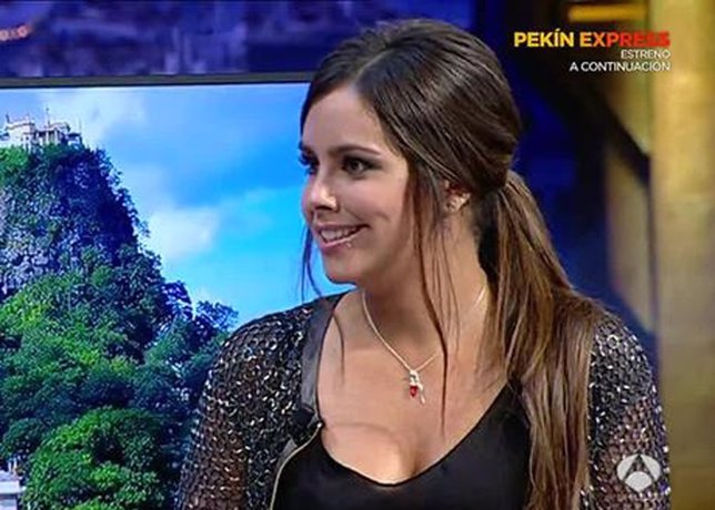 Cristina Pedroche en el Hormiguero 3.0 con Pablo Motos