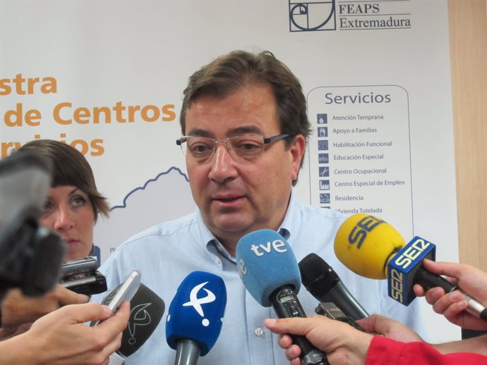 Secretario del PSOE Extremadura, Guillermo Fernández Vara