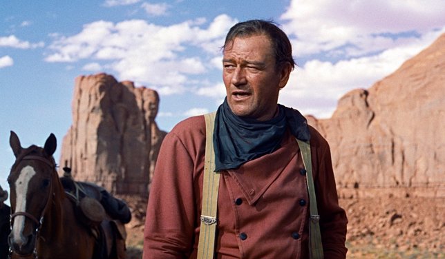 John Wayne en Centauros del desierto