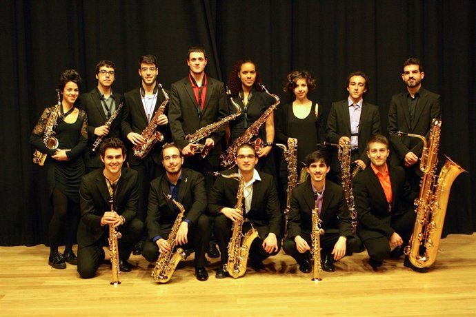 NOTA DE PRENSA Y FOTO CONCIERTO SAXOFONES CONSERVATORIO CASTILLA Y LEÓN