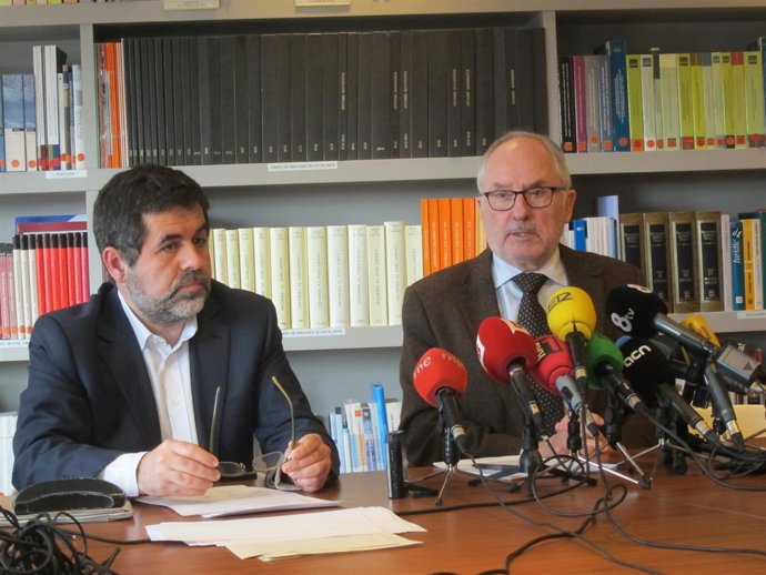 Rafael Ribó y Jordi Sánchez