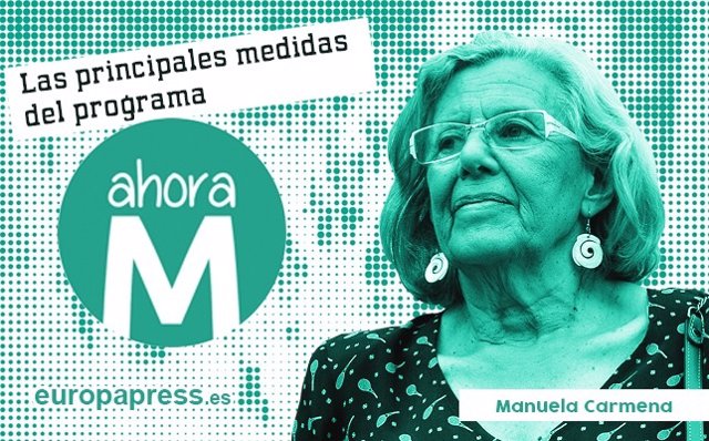 Programa de Ahora Madrid, Manuela Carmena
