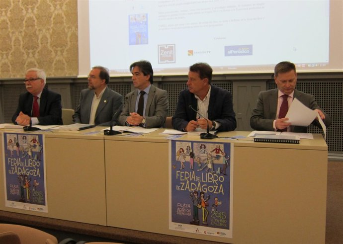 Presentación de la Feria del Libro de Zaragoza