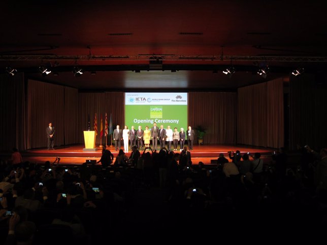 El Rey Felipe VI abre Carbon Expo 2015 en Fira de Barcelona Montjuïc