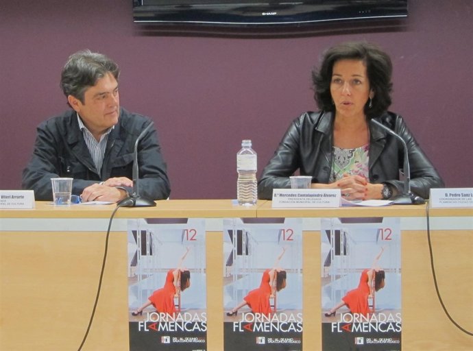 Mercedes Cantalapiedra en rueda de prensa 