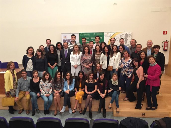 Los residentes que han iniciado el curso y responsables sanitarios