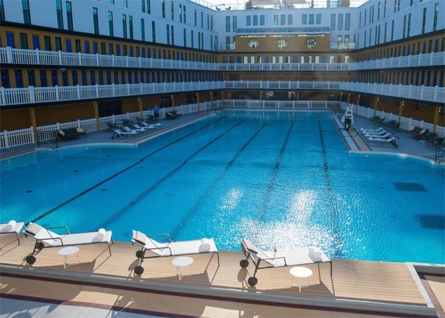 Roland Garros hotel piscinas Molitor París