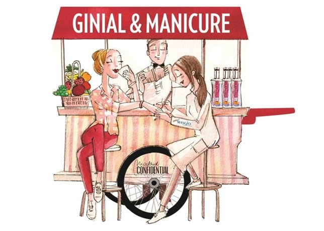 Cócteles y manicura, la union perfecta ginial &manicure