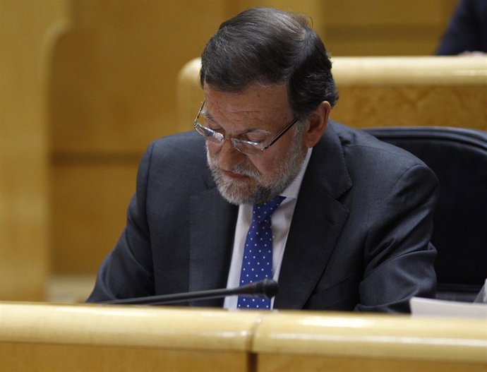 Mariano Rajoy en el Senado