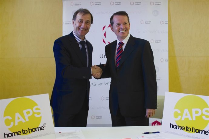 Firma convenio Universidad Isabel I y Home To Home
