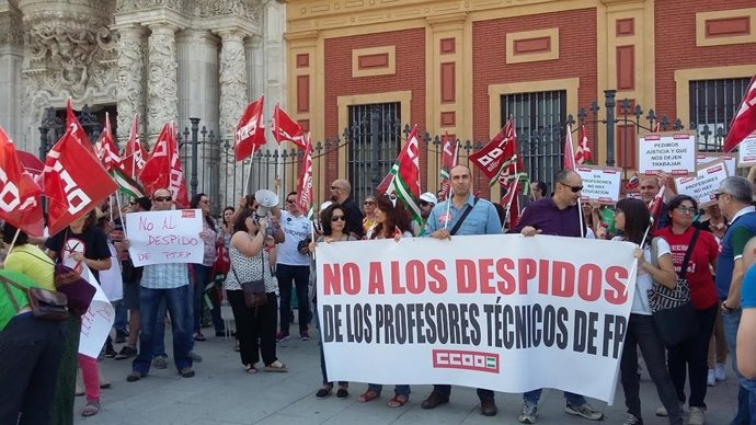 Concentración por profesores de FP