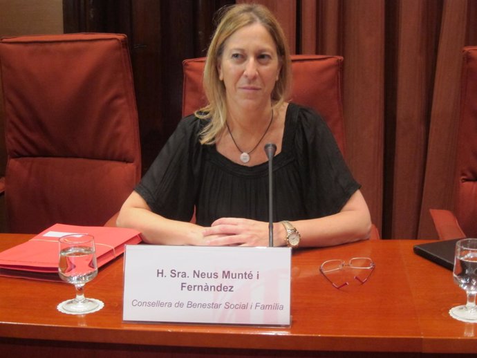 Neus Munté, consellera de la Generalitat