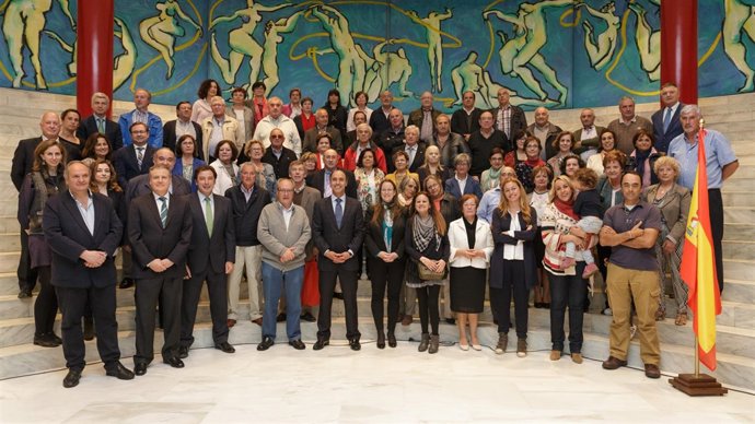 Homenaje a empleados jubilados por Santa Rita