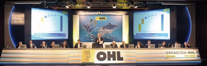 Junta de accionistas de OHL
