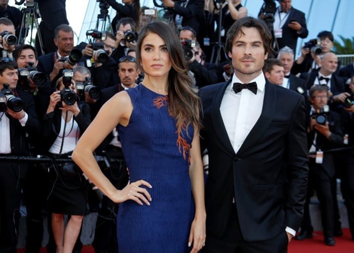 Nikki Reed und Ian Somerhalder CANNES FI