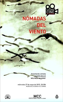 Cartel de la primera sesión de CosmoCine