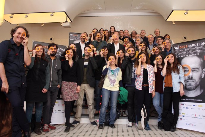 Organizadores y participantes de la 18 edición del DocsBarcelona