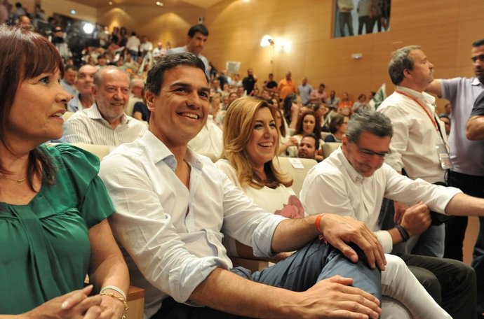 Pedro Sánchez y Susana Díaz