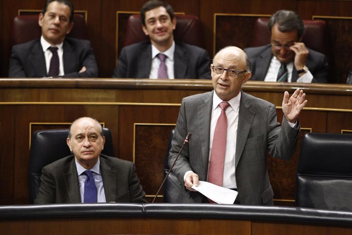 Cristóbal Montoro en el Congreso